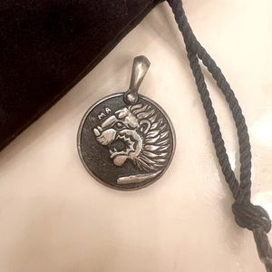 David Yurman Petrvs Lion, Silver, 35mm